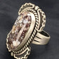 Navajo Wild Horse Turquoise Ring | Sterling Silver | Sz 7 | Authentic Native American Handmade | 12063