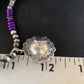 Navajo Purple Sugilite Pendant Necklace | Sterling Silver | Authentic Native American Handmade | 13844