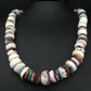 Navajo Purple Spiny Oyster Turquoise Necklace | Sterling Silver | 20" | Authentic Native American Handmade | 2519