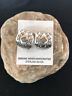 Navajo Sterling Silver Hand Stamped Post Earrings | Handcrafted | Southwestern