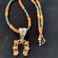 Navajo Sterling Silver Spiny Oyster Naja Pendant Necklace | Authentic Native American Handmade | 1316