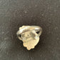 Navajo Red Coral Ring | Sterling Silver | Sz 9.5 | Authentic Native American Handmade | 01300