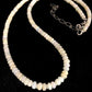 Native American Opal Ethiopian Bead Necklace | Sterling Silver | Authentic Handmade | 18" | 8746