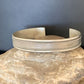 Navajo Sterling Silver Stamped Cuff Bracelet | Authentic Native American Handmade | 13675