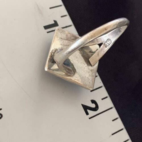 Navajo Blue Turquoise Spiny Oyster Inlay Ring | Sz 7 | Authentic Native American Handmade | 13170
