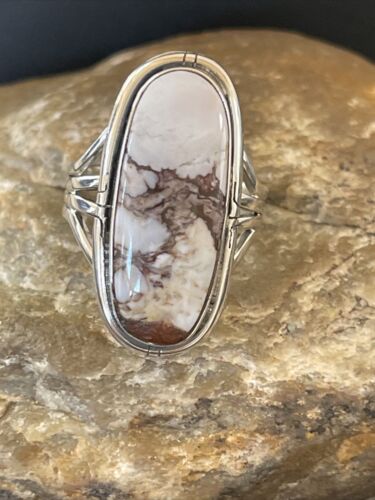 Navajo Wild Horse Turquoise Ring | Sterling Silver | Sz 11 | Authentic Native American Handmade | 1879