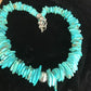 Navajo Pearls Sterling Silver Turquoise Nugget Necklace | Authentic Native American | 20" | Graduated