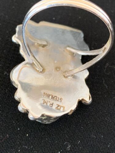 Navajo Multi-Stone Turquoise Ring | Sterling Silver | Sz 10.5 | Native American Handmade | 3230