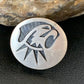 Native American Men's Bolo Tie | Hopi Bald Eagle | Sterling Silver | 13317