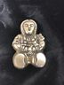 Navajo Story Teller Cast Pin | Sterling Silver | Authentic Native American Handmade | 13620