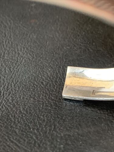 Navajo Stamped Cuff Bracelet | Old Pawn Sterling Silver | Authentic Native American Handmade | 14191