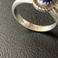 Women's Adjustable Navajo Lapis Lazuli Ring | Sterling Silver | Sz 7.5 | Authentic Native American Handmade | 12451