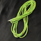 Native American Green Gaspeite Tube Heishi Necklace | 5 Strand | Sterling Silver | 19" | 10258