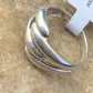 Native American Navajo Women's Swirl Ring | Sterling Silver | Sz 6.5 | 1793