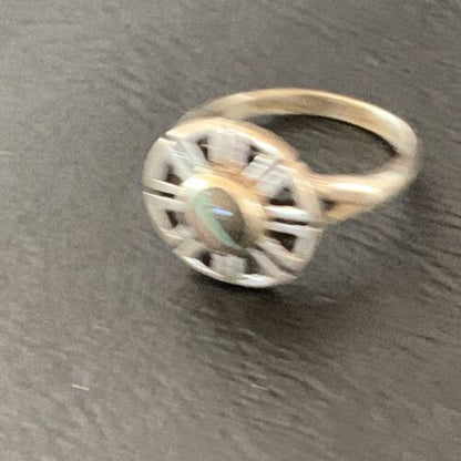Native American Navajo Purple Sugilite Inlay Ring | Sz 6 | Sterling Silver | 11186