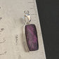 Navajo Purple Sugilite Pendant | Sterling Silver Pearls | 1.50" | Authentic Native American Handmade | 10931