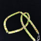 Navajo Green Gaspeite Heishi Necklace | Sterling Silver | 20" | Authentic Native American Handmade | 1734