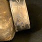 Navajo Sterling Silver Stamped Cuff Bracelet | Authentic Native American Handmade | 12824