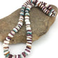 Navajo Purple Spiny Oyster Turquoise Necklace | Sterling Silver | 20" | Authentic Native American Handmade | 2519