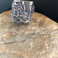 Native American Pueblo Cast Sterling Silver Ring | Sz 10 | 13476