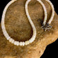 Native American Opal Ethiopian Bead Necklace | Sterling Silver | Authentic Handmade | 18" | 8746