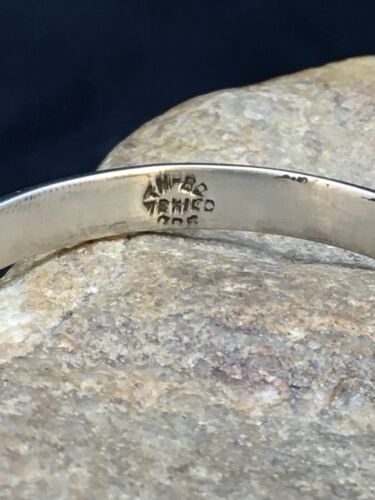 Native American Handmade Band Bracelet | Navajo Sterling Silver | 8934