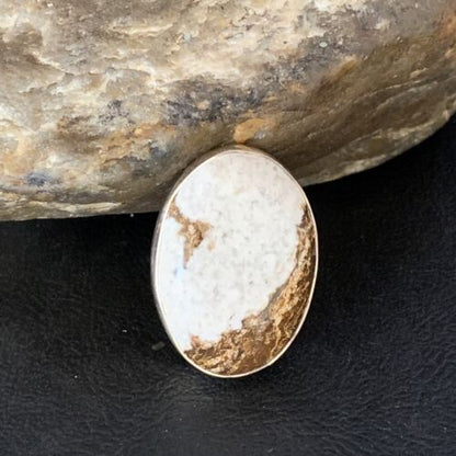 Native American Women's Wild Horse Turquoise Ring | Sz 8 | Sterling Silver | 14025