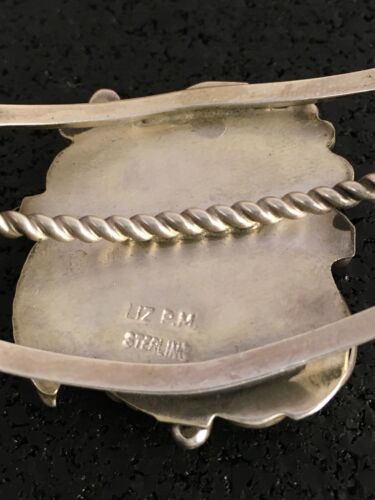 Navajo Spiny Oyster & Turquoise Bracelet | Sterling Silver | Authentic Native American Handmade | 8846