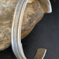 Old Pawn Southwestern Stamped Cuff Bracelet | Navajo Sterling Silver | Authentic Native American Handmade | 13831