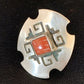 Native American Orange Spiny Oyster Navajo Ring | Sterling Silver | Sz 8 | 13717
