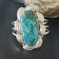 Southwestern Sterling Silver Blue Turquoise Cuff Bracelet | Authentic Native American Handmade | 14324