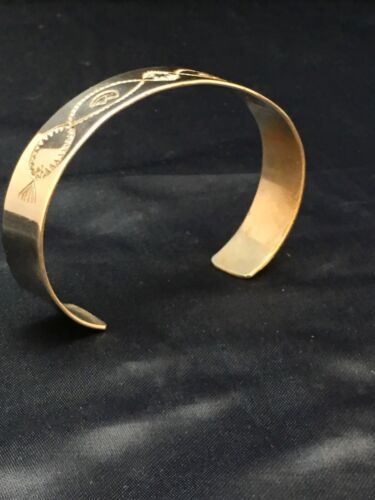 Navajo Bear Bracelet | Sterling Silver | Authentic Native American Handmade | 8935 - Masha USA