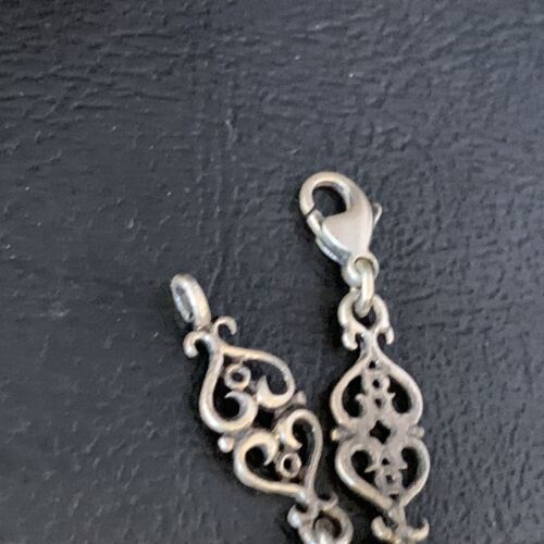 Old Pawn Navajo Sterling Silver Link Bracelet | 8" | Authentic Native American Handmade | 13730