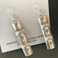 Navajo Stamped Sterling Silver Earrings Set | Authentic Native American Handmade | 11623