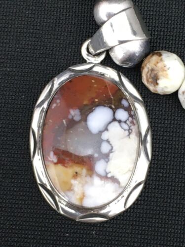 Navajo Wild Horse Turquoise Necklace Pendant | Sterling Silver | 20" | Authentic Native American Handmade | 12107