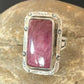 Native American Purple Spiny Oyster Ring | Sterling Silver | Sz 10 | 10205