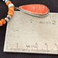 Navajo Pearls Sterling Silver Necklace | Spiny Oyster Cluster Naja Pendant | 599