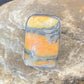 Navajo Bumble Bee Jasper Ring | Sterling Silver | Sz 8 Adjustable | Authentic Native American Handmade | 11539