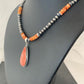 Navajo Pearls Sterling Silver Necklace | Spiny Oyster Cluster Naja Pendant | 599