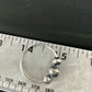Native American Navajo Pearls Hoop Earrings | Sterling Silver | 3755