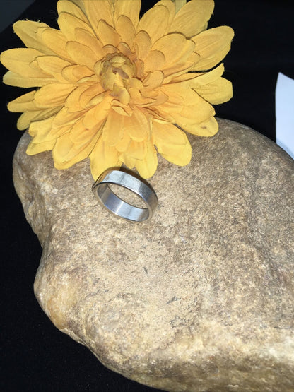 Navajo Yellow Turquoise Inlay Ring | Sterling Silver | Sz 11.5 | Authentic Native American Handmade | 1732