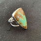 Native American Women's Navajo Arizona Turquoise Ring | Sterling Silver | Sz 9 | 725