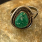 Native American Turquoise Navajo Old Pawn Ring | Sterling Silver | Sz 8.75 | 4714