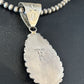 Navajo Purple Spiny Oyster Pendant | Sterling Silver | 2.75" | Authentic Native American Handmade | 14508