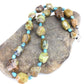 Native American Turquoise Nugget Necklace | Navajo Sterling Silver | 19" | 3657