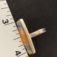 Southwestern Navajo Yellow Bumble Bee Jasper Ring | Sterling Silver | Sz 7 | 11551