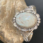 Navajo Dry Creek Turquoise Cuff Bracelet | Sterling Silver | Authentic Native American Handmade | 2118