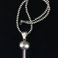 Navajo Sterling Silver Naja Necklace Pendant | 3" | Authentic Native American Handmade | 10048