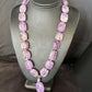 Navajo Purple Amethyst Necklace | Sterling Silver | 22" | Authentic Native American Handmade | 14296
