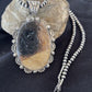 Navajo Pearls Picture Jasper Pendant Necklace | Sterling Silver | Authentic Native American Handmade | 1302